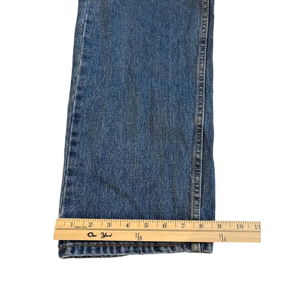 Levis 505 Jeans Mens Sz 40x30 Blue Regular Fit Straight Leg 100% Cotton Classic